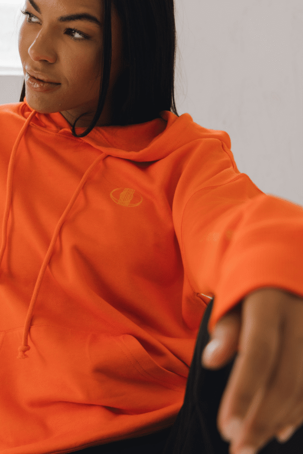 Aura Empower Hoodie - Orange - Image 2